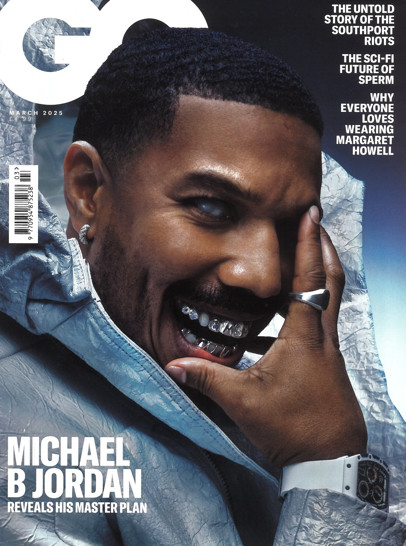 GQ March 2025 Cover with Michael B. Jordan. AYIRA BEAUTY featured in Vogue, GQ, Vanity Fair, Conde Nast Traveller and more.